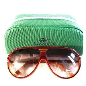 Lacoste Aviator Sunglasses w/ Case